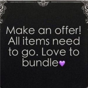 Thank you for shopping my closet! ALL OFFERS CONSIDERED ❤️